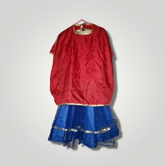 Youth Girls superwoman super hero costume Medium - Picture 4 of 5